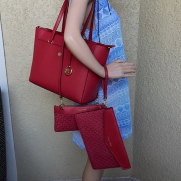 Michael Kors Maisie Large 3in1 Tote Bag Leather - Picture 11 of 16